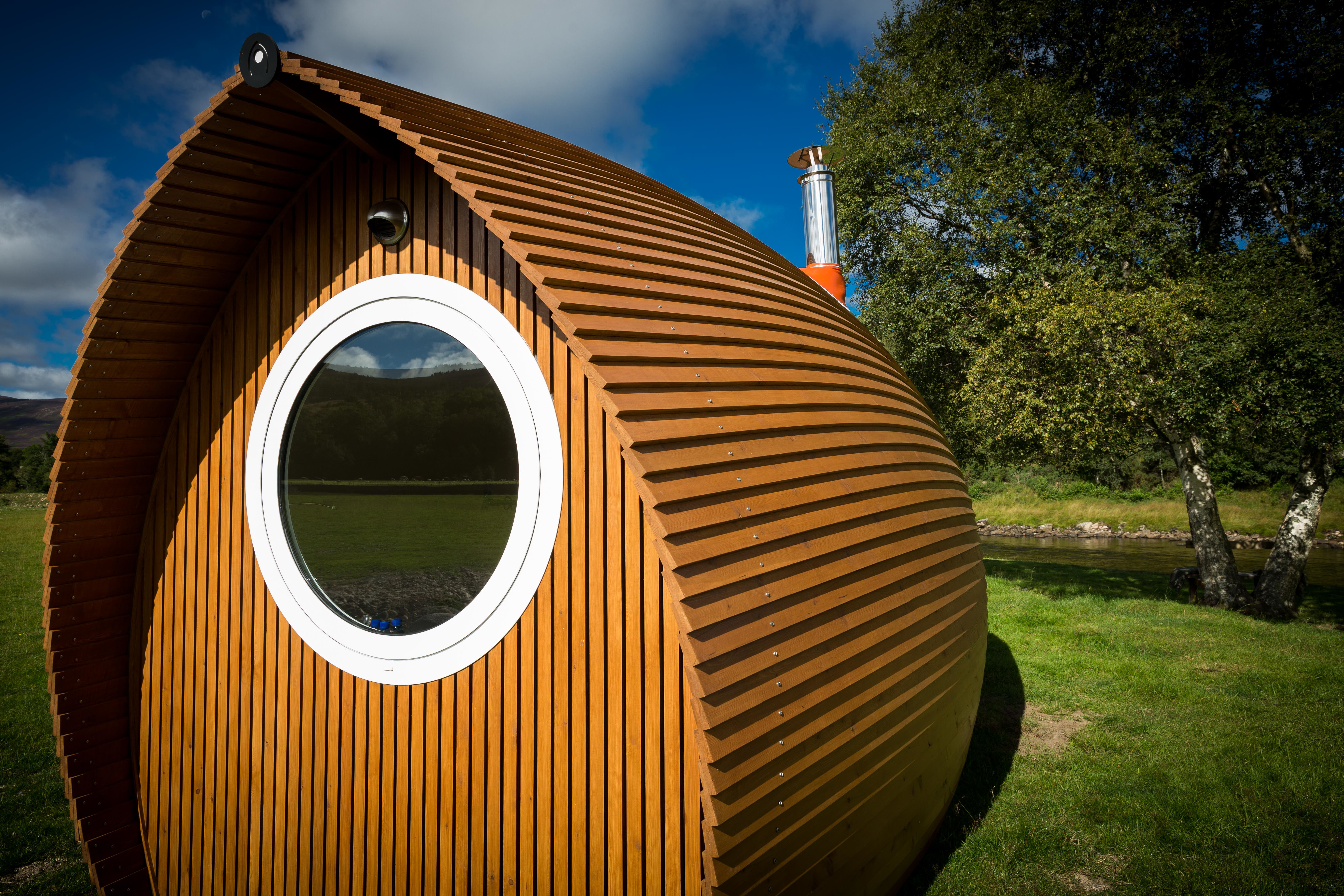 Mobile fishing huts a first for River Dee