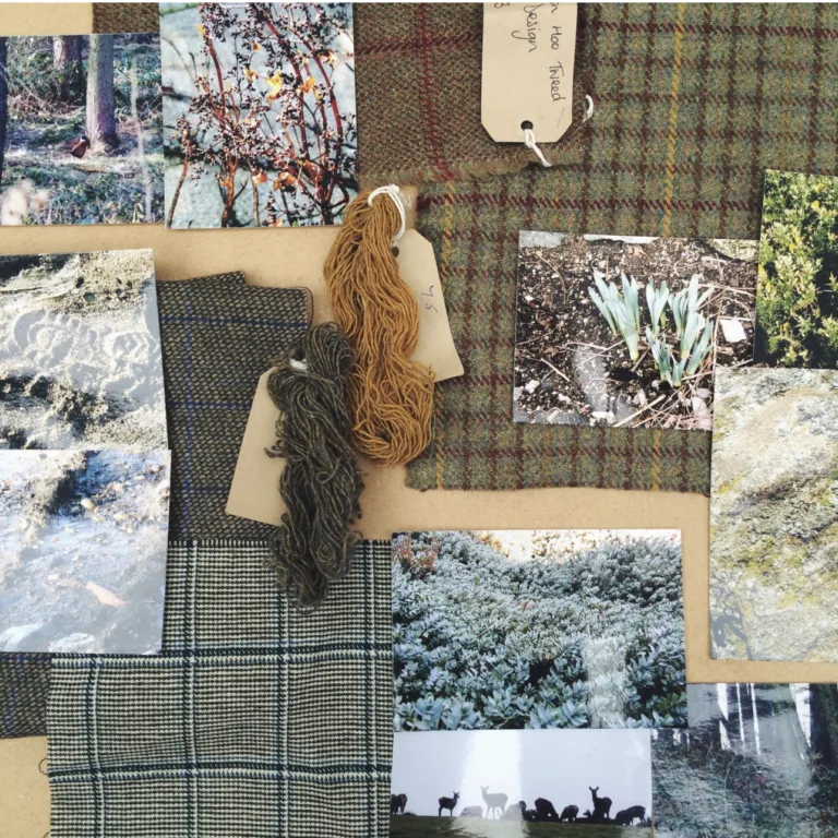 Araminta Campbell Tweed Design Process
