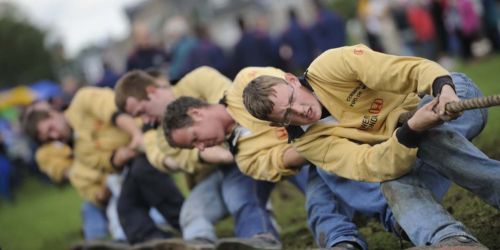 Highland Games Tug O'War