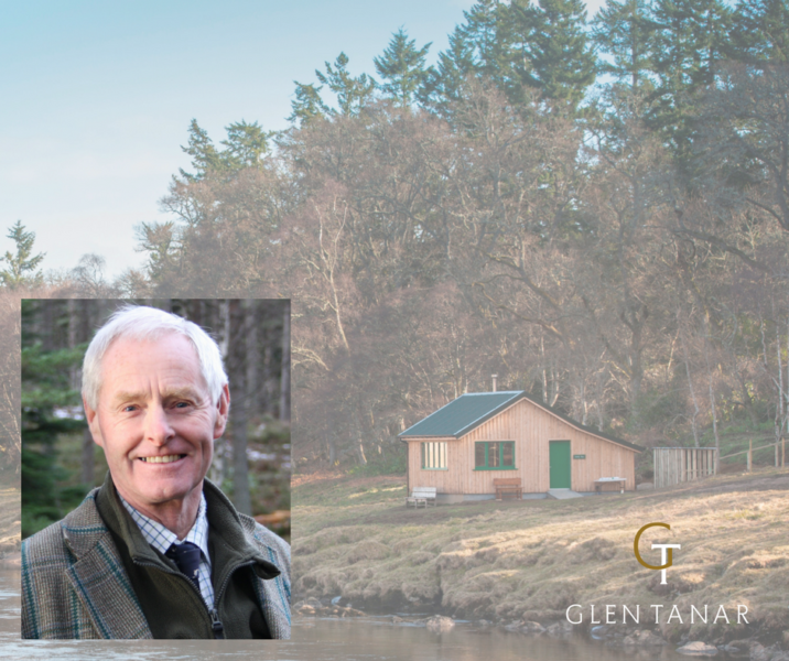 Glen Tanar fishing beats during Winter