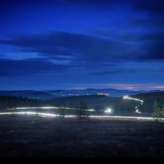 GTW25 Illuminator Run Landscape at Night